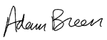 Adam Breen signature