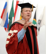 Embrace Change. Cisco CEO John Chambers. Photo by Charles Barry