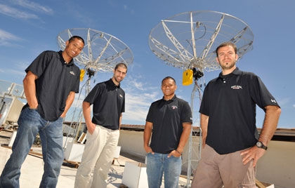 SCU Pharmasat Team. Photo by Charles Barry