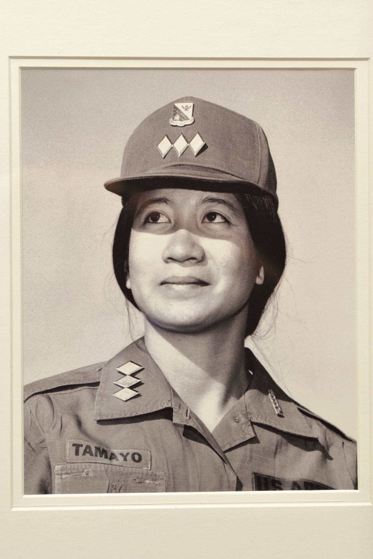 Rita Tamayo, the first female cadet battalion commander at SCU