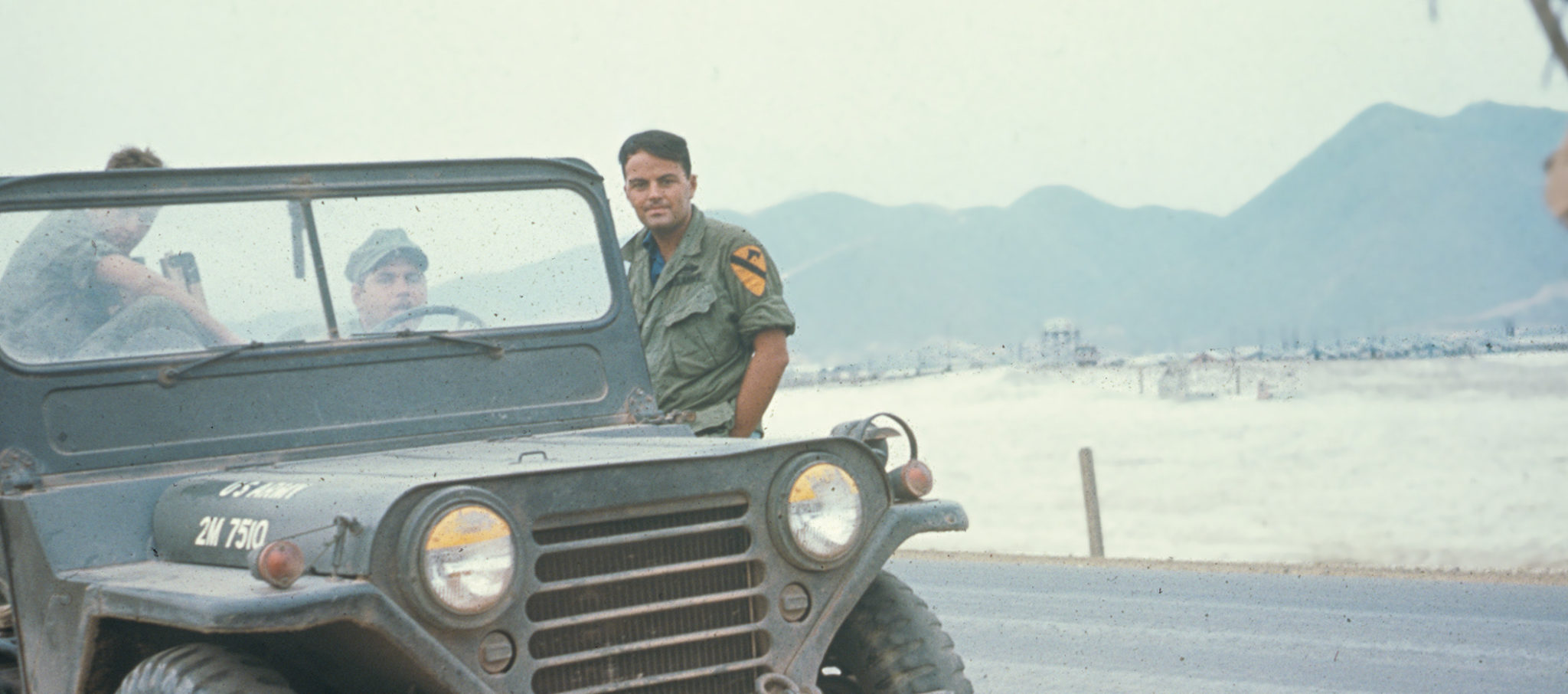 In-country: Foreign service officer Bill Stover in Vietnam, 1968. Photo courtesy of Bill Stover.
