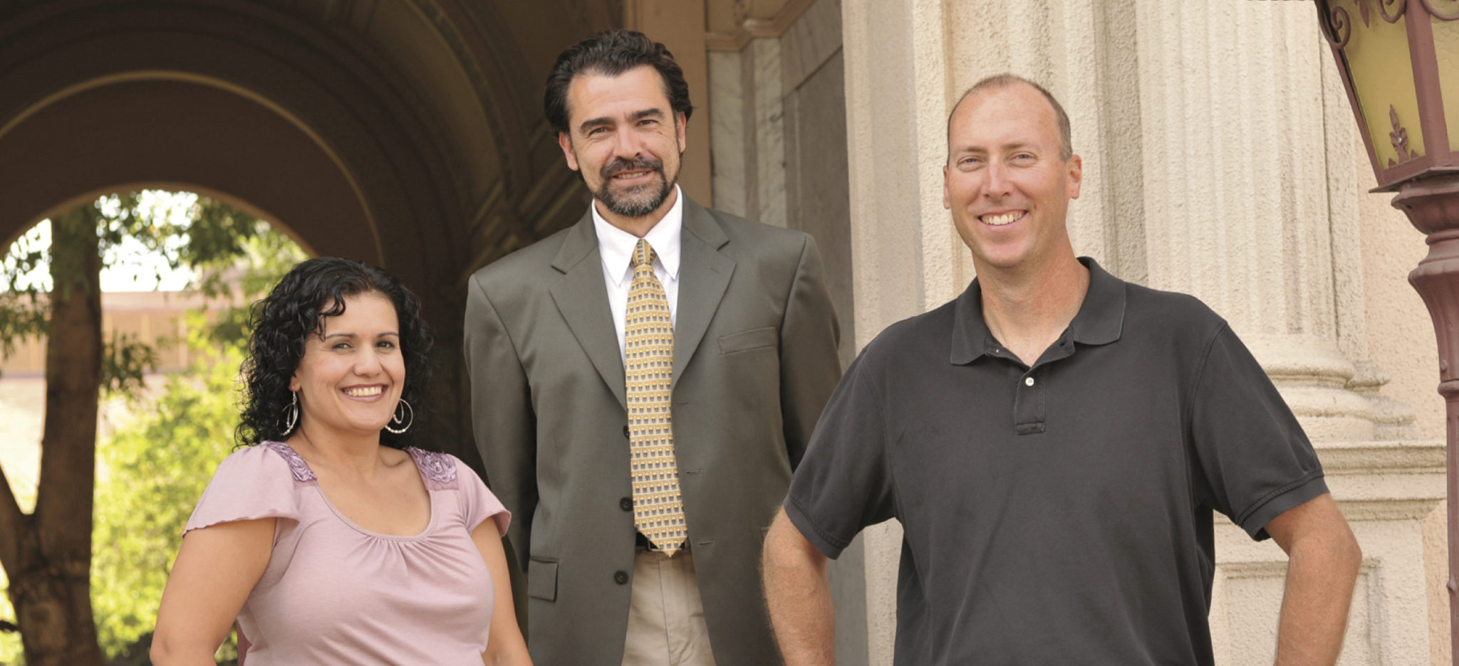Ministry, history, chemistry: Left to right, they're Lulu Santana, Fabio López-Lázaro, and Craig Stephens. Photo: Charles Barry