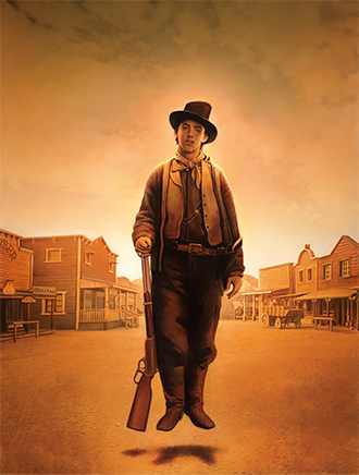 Illustration of Billy the Kid