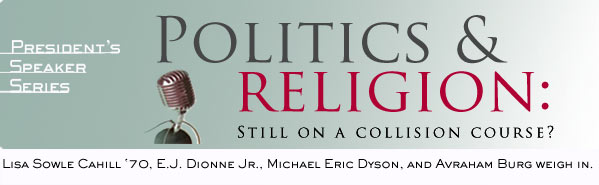 Politics and religion: Still on a collision course?