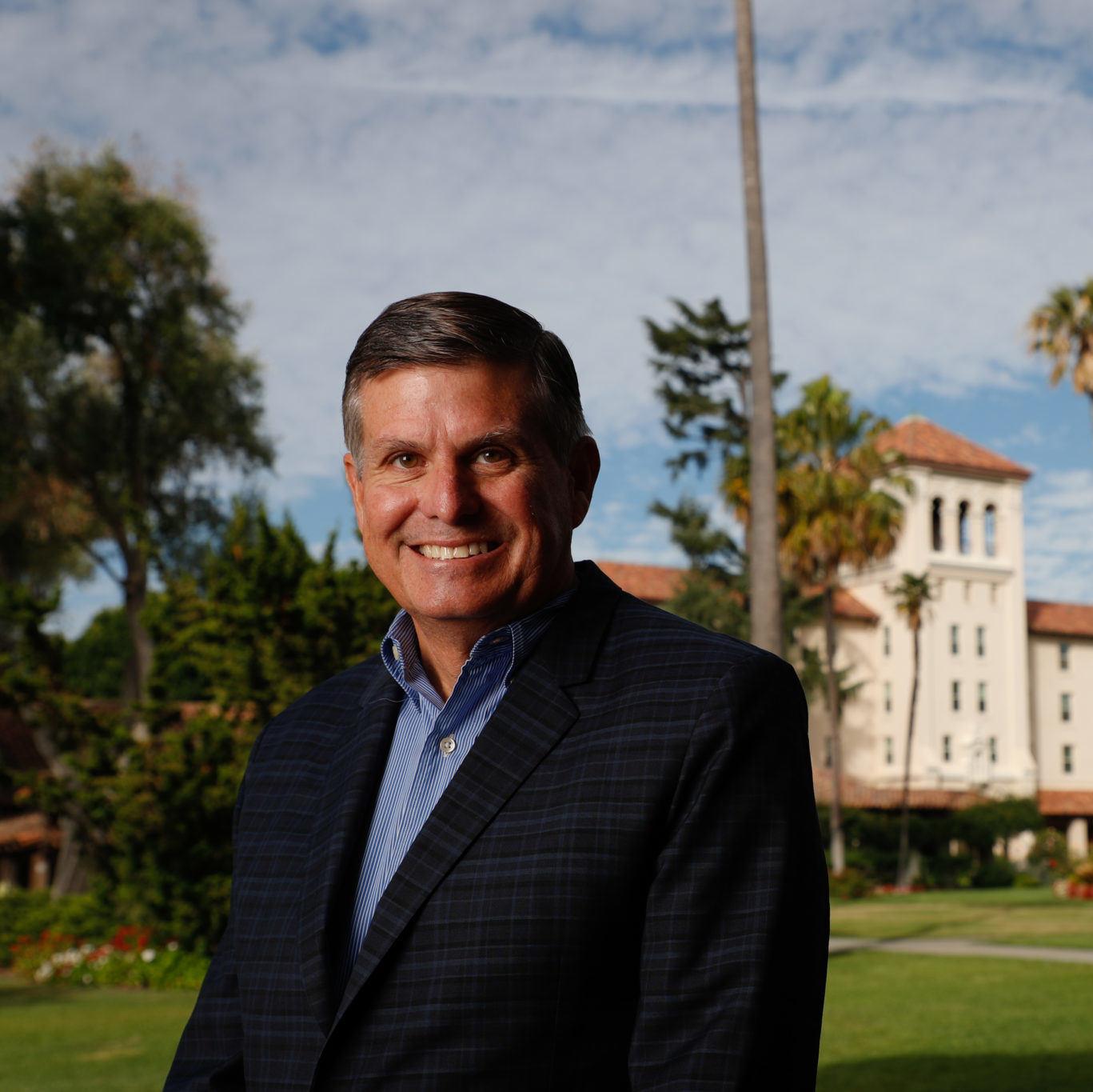 John M. Sobrato, new chair of the board of trustees