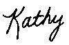 Kathykalesignature 1