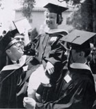 Pomp and circumstance: In 1962, Mary Somers Edmunds becomes the first woman to be awarded a bachelor's degree from Santa Clara