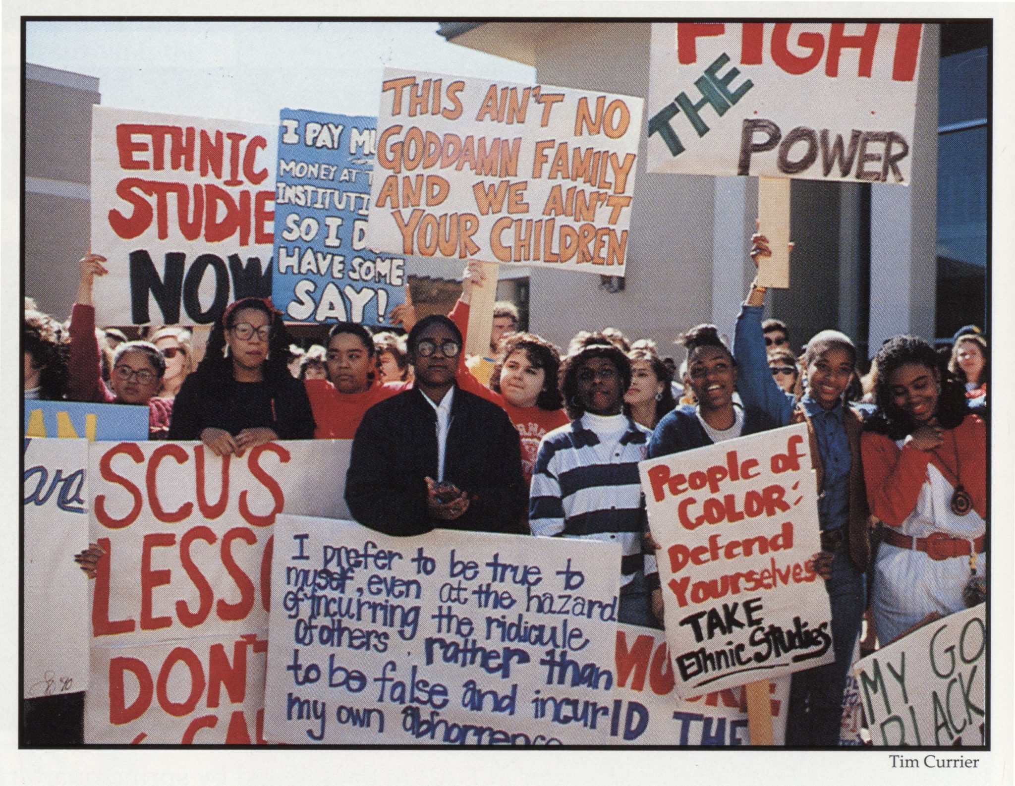Redwood 1990 Student Protests