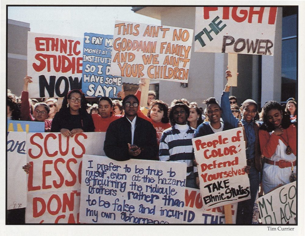 Redwood 1990 Student Protests