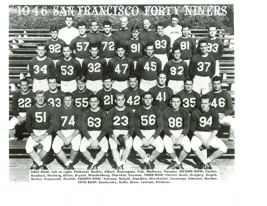 1946 49ers Team