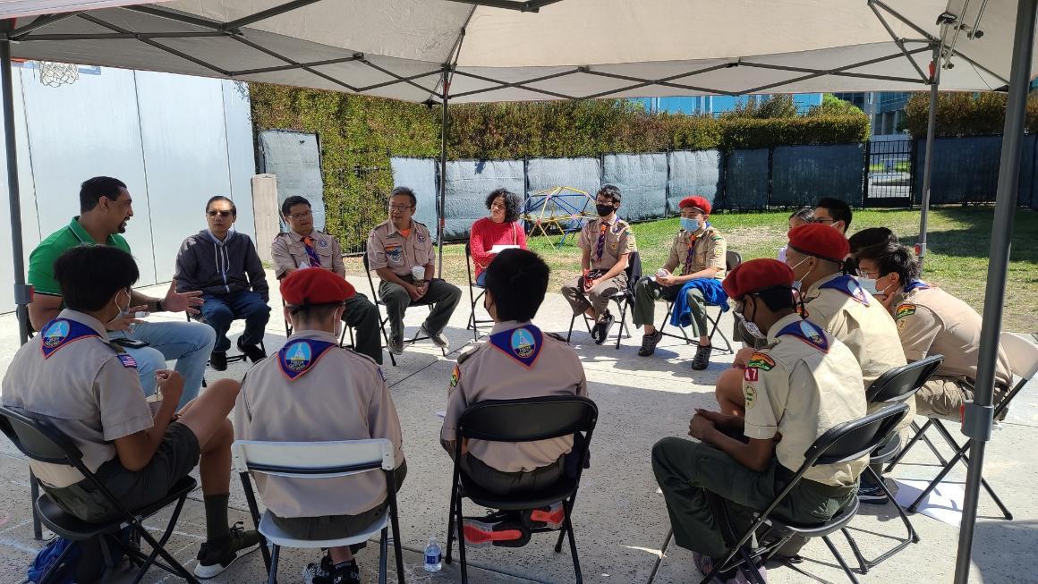 With The Boy Scouts 1160x653