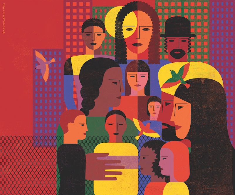 Jesuit Refugee Services Illustration 3 by ANNA AND ELENA BALBUSSO